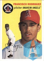 2003 Topps Heritage #381 Francisco Rodriguez Angels SP